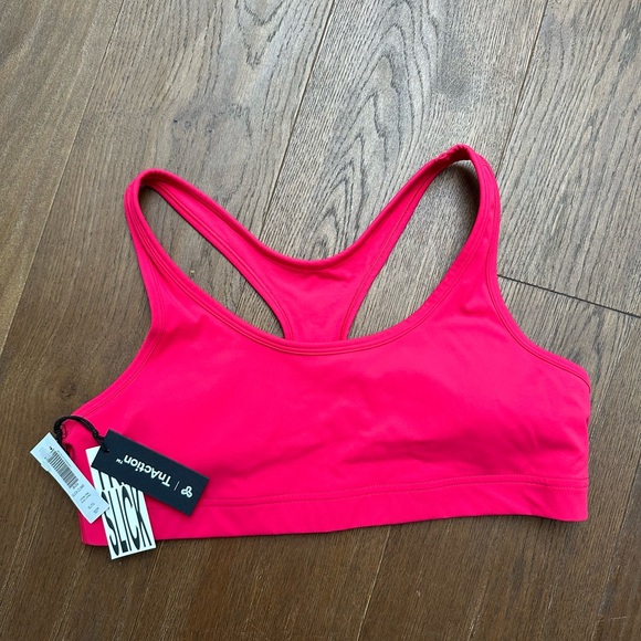 BNWT Aritzia TNA Slick Climb Sports Bra XL in colour Hypno Hot Pink - Picture 1 of 4